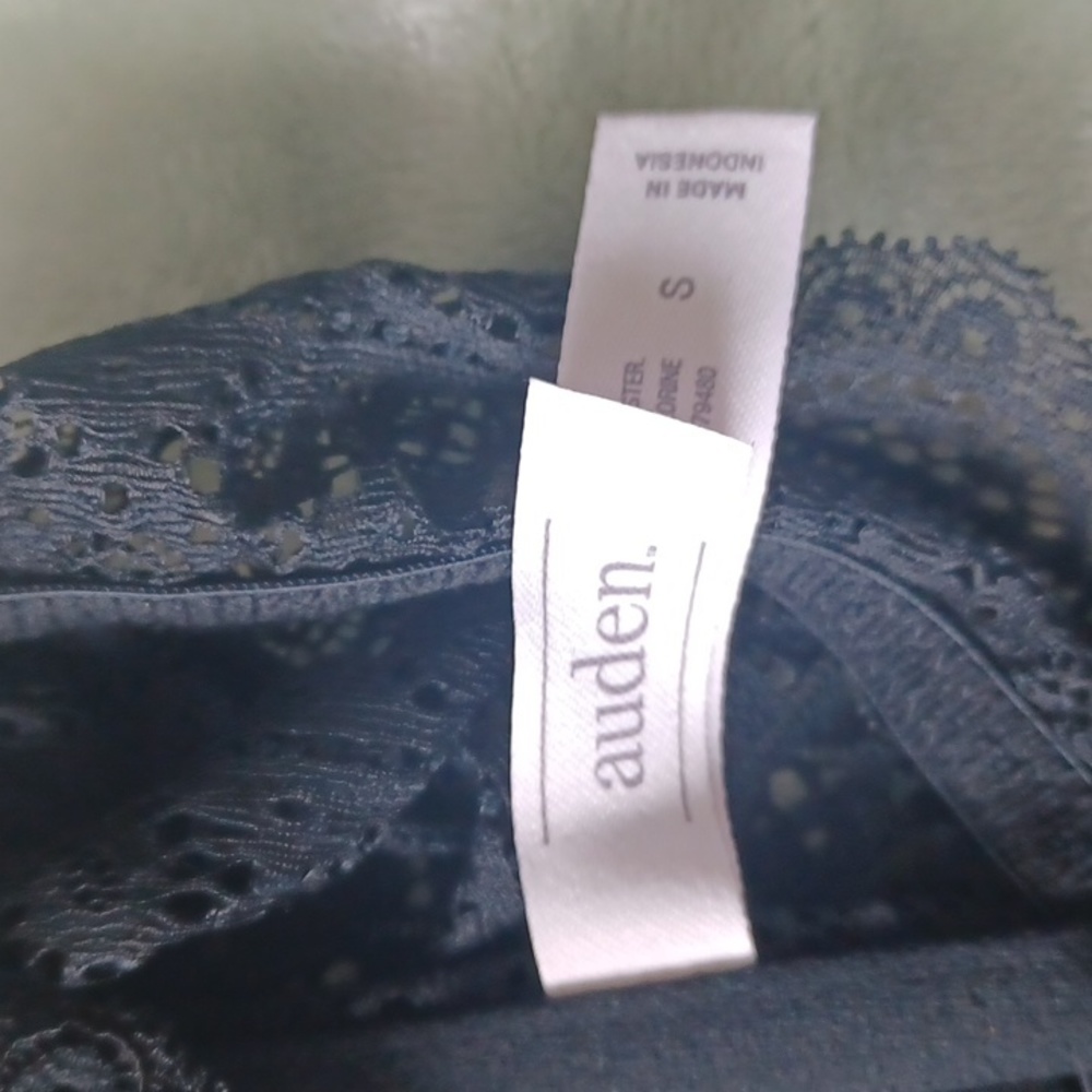 NWOT Auden Black Lace Strapless Bra Bandeaus Size Small - Picture 5 of 8